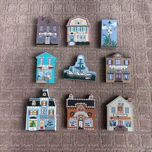 The Cats Meow Village Twelve Days Of Christmas Incomplete Set VTG 2000 *READ*